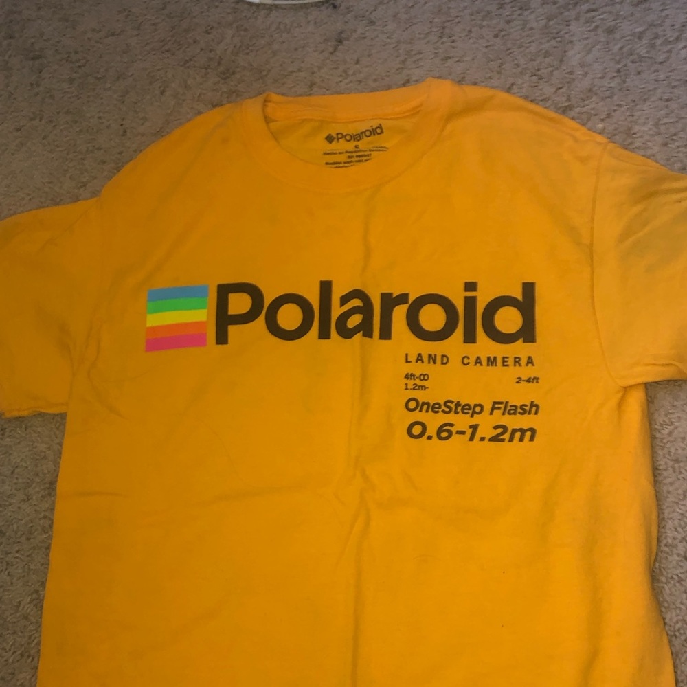 Polaroid t shirt